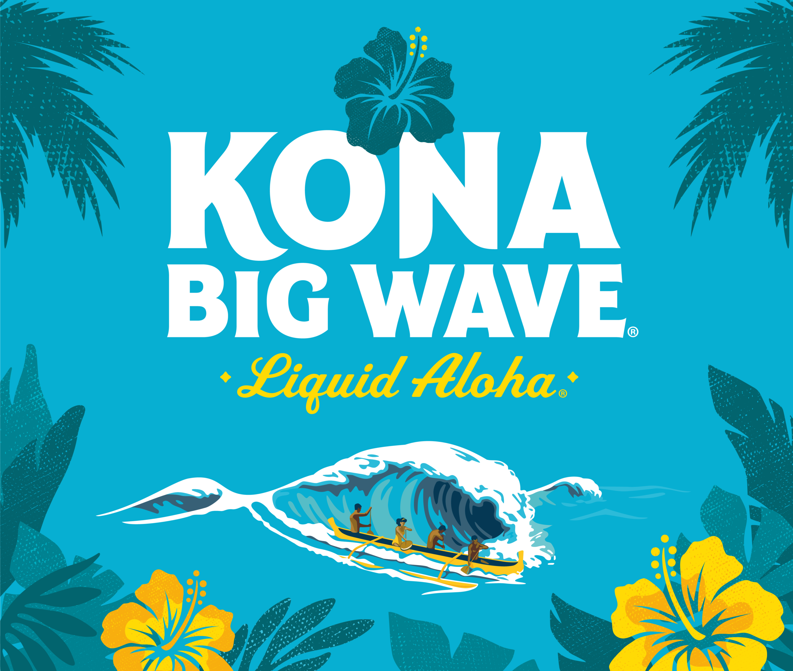 Kona Big Wave - Liquid Aloha Logo